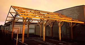 Charpente bois traditionnelle à Hazebrouck