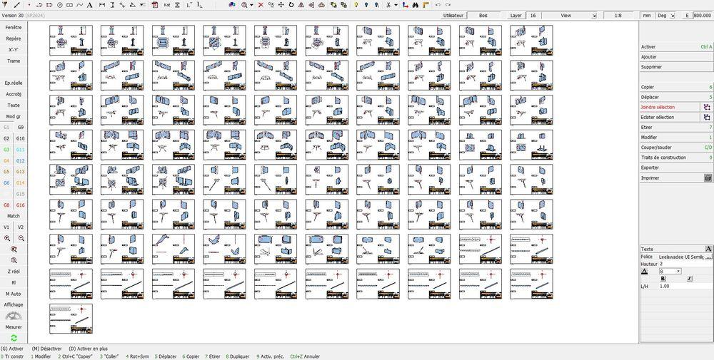 Plans 3D logiciel Cadwork Bruay-la-Buissière